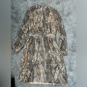 H & M Snakeskin Dress